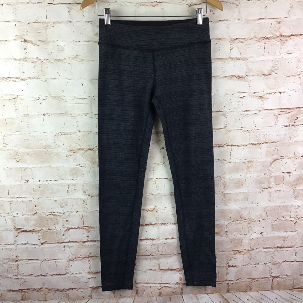 Beyond Yoga Black Gray Spacedye Yoga Leggings Size Medium